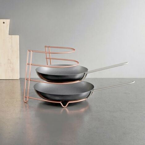 ORGANIZADOR COC SARTENES 23X27X23CM IN. CANYON COPPER METALT