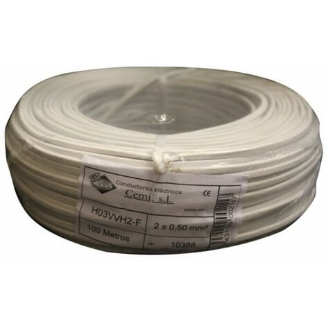 Cemi - Cable manguera 3x1,5 Blanco