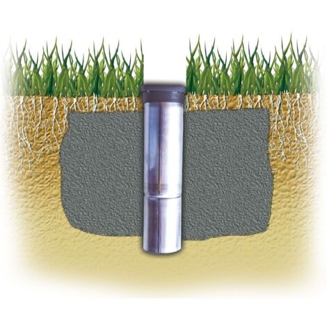 Ancora A Terra Per Ombrellone E Stendibiancheria - Supporto Vite Con Adattatori Ø25-55mm - Foto 9