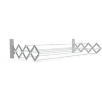 Asciugatrice Juwel Ruckzuck 120 (lunghezza asciugatura 10,3 m, asciugatrice a muro estensibile, larghezza 120 cm, capacità di carico max. 20 kg) 40133