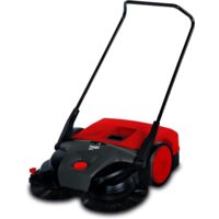 Scopa/spazzatrice manuale Haaga 677400 677 Profi offre prestazioni imbattibili con le spazzole a batteria, siano esse bagnate, asciutte, sabbia o anche lattine per bevande adatto per aree da 200 m²