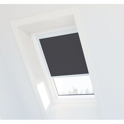 Tenda oscurante compatibile VELUX ® CK02 - Grigio Antracite