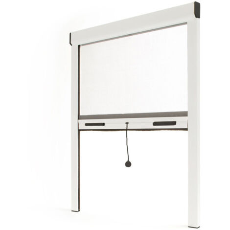 Zanzariera a Rullo Verticale Riducibile - L150 x H230 cm - Bianco