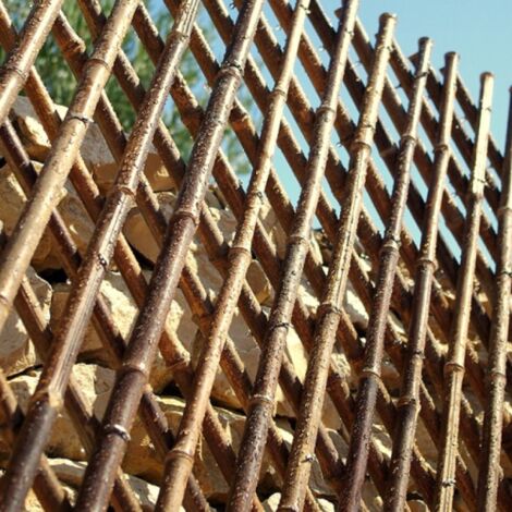 Déco extérieure en bambou : bordures, treillis et panneaux - Nortene