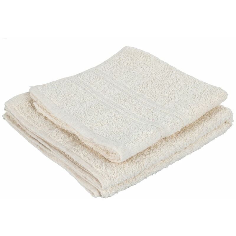 Asciugamani doccia 5 pezzi Cotone 450 gsm 70x140 cm Verde