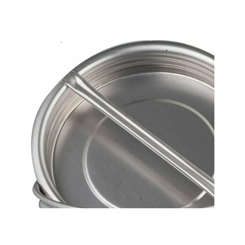 Bidone Contenitore Fusto Olio Olivari 50lt In Acciaio Inox Made In