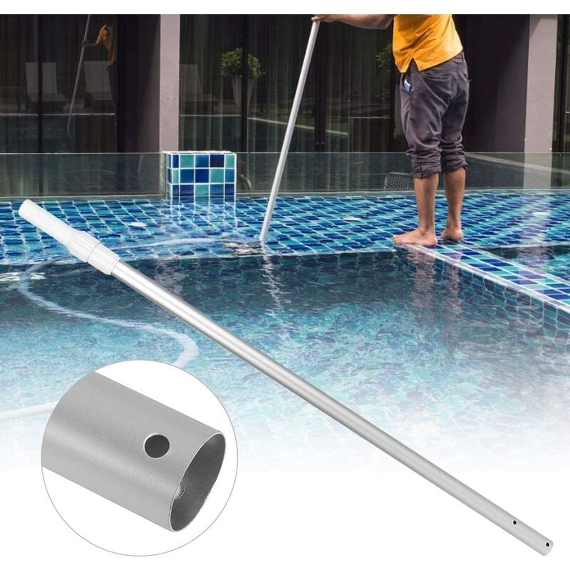 Asta telescopica in alluminio per accessori pulizia piscina 180 cm K096BU/U  Kokido