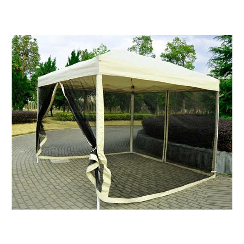 Mobili Rebecca 4 Pz Pesi Gazebo Sacchi Da Riempire Per Tende Neri 48x22,5