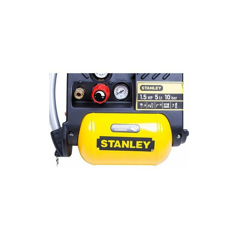 Compressore d'Aria Portatile AIRBOSS 5 lt 1100 W, 230 V STANLEY