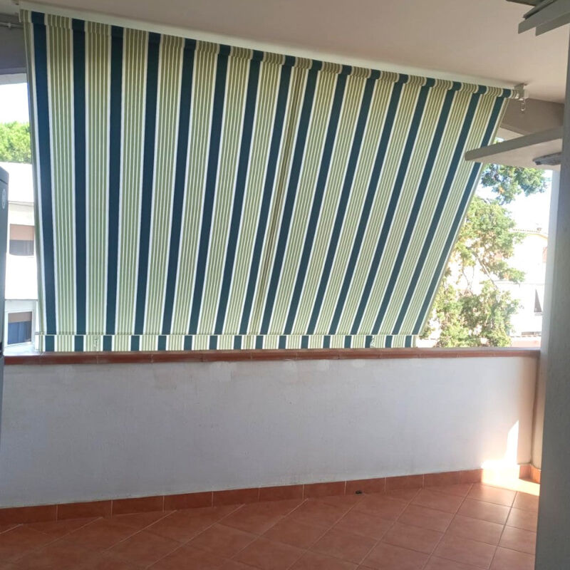 Tende da Sole per Esterno 2 x 3.5 m Impermeabile Tenda da Sole per