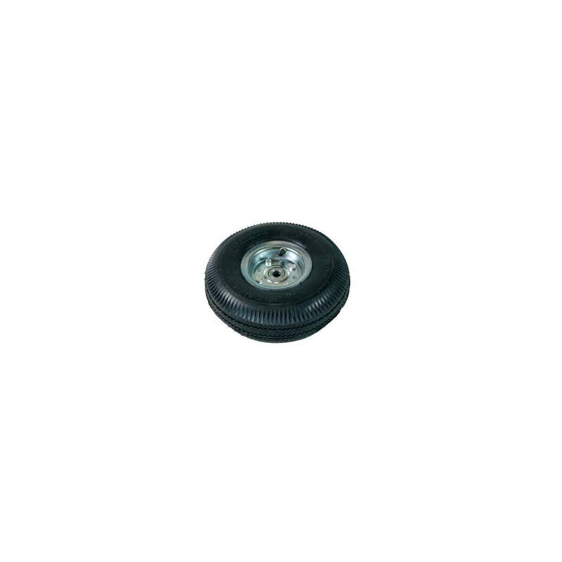 Ruota Per Carrello Pneumatica Mm.260 Con Cuscinetto Cerchio Acciaio - ø mm.260x85 foro mm.16