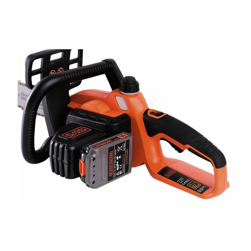 BLACK + DECKER GKC1820L20-QW-18V chainsaw with 2Ah lithium battery