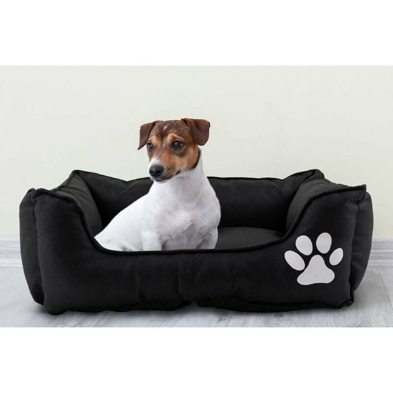 Ferplast Cuccia Cane con Cuscino SOFA' 12 in Cotone Lavabile, Lettino per  Cani da Interno Imbottito, Cuccia Cane Grande, Cesta in Plastica, Fondo