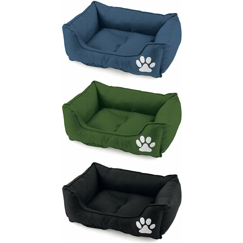 Cama Para Perros Grande Tama&ntilde;o XL 115x95 Cm | Suave Y Lavable | Colch&oacute;n Mascotas Verde
