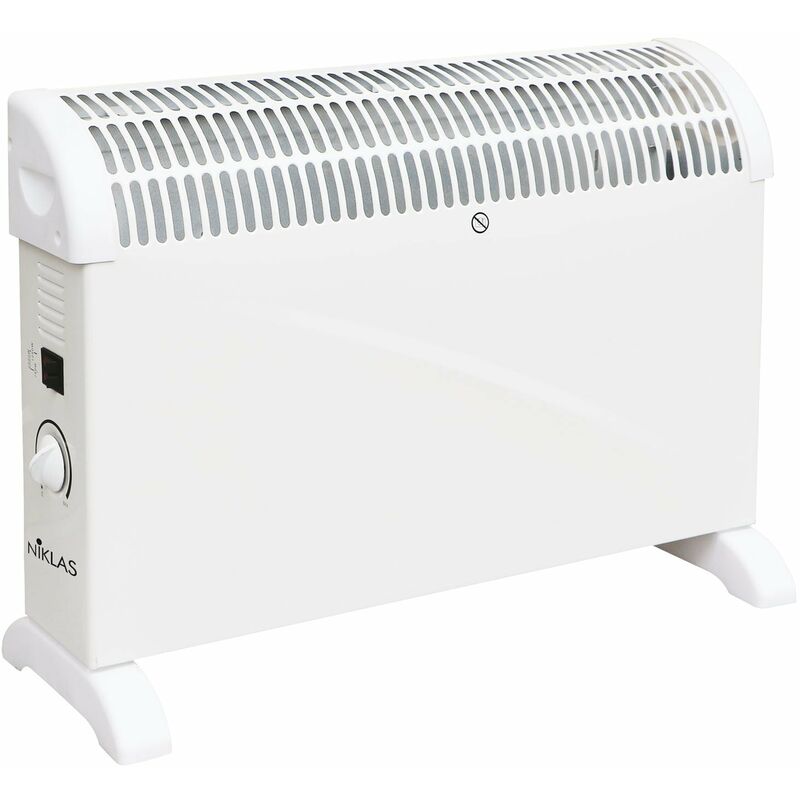 TERMOVENTILATORE da bagno NIKLAS TRENDY DIGITAL 2000 Watts 2 livelli -  Savarese Carmine