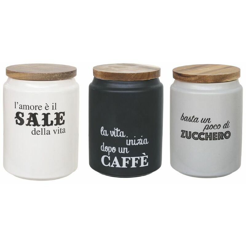 HolaJia Barattoli vetro con coperchio, 700ml Barattolo vetro con coperchio  in Bamboo, Barattoli vetro ermetici, Contenitori sale zucchero caffè,  Barattoli cucina di design (Giardino) : : Casa e cucina