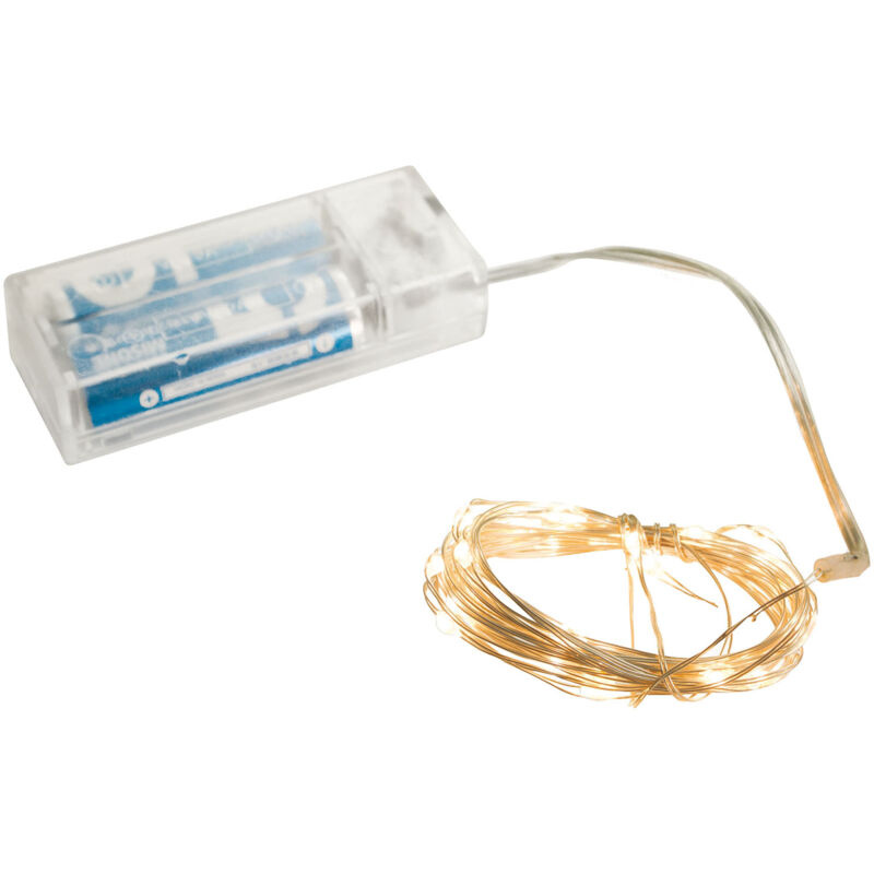 Catena Luci LED A Batteria - 3 Metri, 30 Micro LED, Impermeabile IP65 Per Esterni - Foto 10