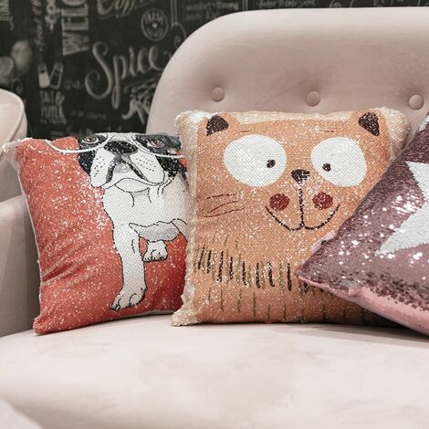 Cuscino Decorativo Frozen 40x40cm - Morbido, Imbottitura 100% Poliestere, Licenza Ufficiale - Foto 14