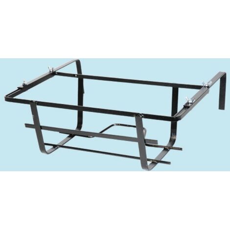 Balconiera Fioriera Tulipano Rettangolare Estensibile In Ferro 50Cm Conf 6Pz
