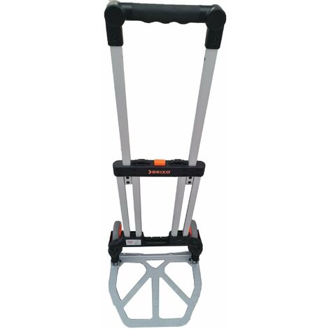 Carrello trasportino portapacchi in alluminio richiudibile alu brixo  kompact 70kg