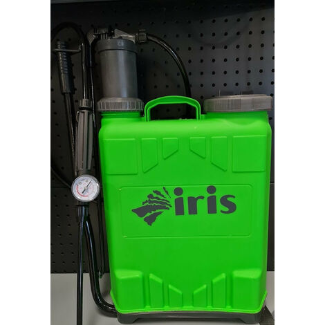 Pompa Irroratrice Con Batteria Pompa A Spalla Elettrica 8L - Nebulizzatore Ricaricabile Per Giardino, Grigio Nebulizzatore A Batteria 16 Litri - Foto 12