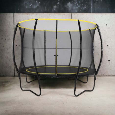 Trampolino tappeto Elastico con rete si sicurezza 305cm Bimbo Jumpy Pro (1/5)
