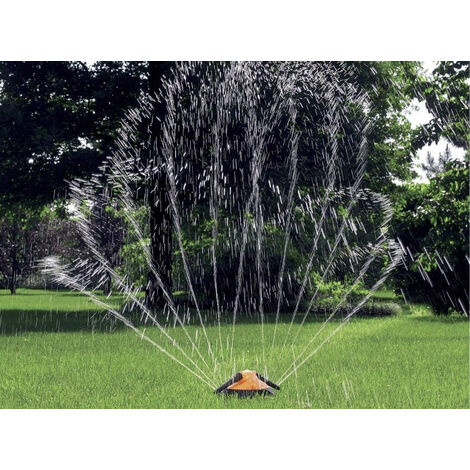Hozelock Irrigatore Girevole 177 M², Due Bracci, Base A Spiedo, Copertura Max Diametro 15 M, Per Prati E Piante