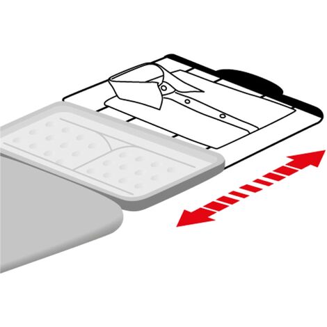 Asse Da Stiro In Legno Faggio Mottiwood - Regolabile, Pieghevole, Made In Italy - Foto 7