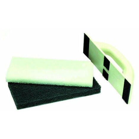 Cuscinetti In Fibra Spugna Diamantata Per Lucidatura 3-8 - Per Piastrelle, Vetro, Granito, Marmo, Cemento