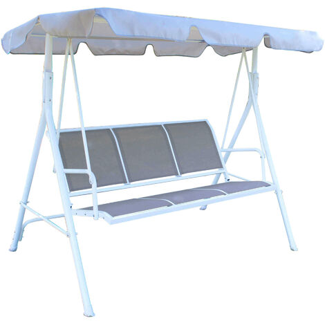 Fodera Per Cuscino Sedia A Dondolo - Impermeabile E In Taffetà - 150x50 Cm Beige - Foto 6