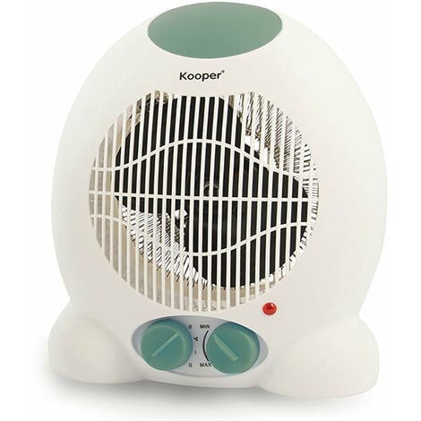 Termoventilatore scaldino elettrico caldobagno aria calda e fredda max 2000  W Corfù