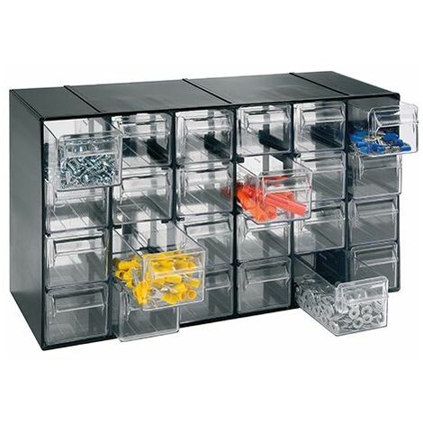 45 Pezzi Cassetta Attrezzi Organizer Cassetti, per Viti Minuteria