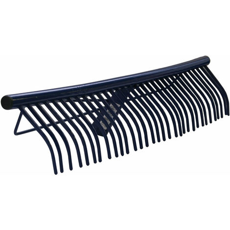 RASTRELLO HEAD 16 DENTI Prato Rastrello Giardino Testa In - Foto 10