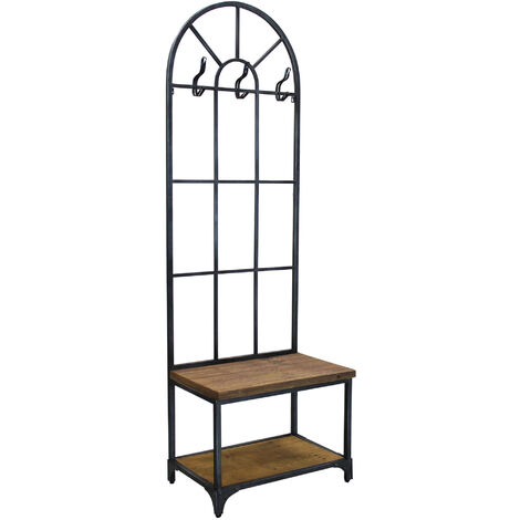 Dripex Appendino A Muro 3 Ganci In Acciaio Inox 304 Spazzolato - Porta Abiti Minimal Per Corridoio E Ingresso, Portata 20 Kg, 22 Cm