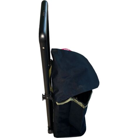 Carrello Della Spesa 45L E 30Kg Pieghevole In Alluminio E Tessuto, Con Due Ruote E Impugnatura Ergonomica In Spugna – Ideale Per Fare La Spesa, Viaggi E Campeggio (Verde)