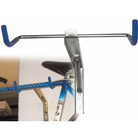 Wallmaster Portabici da parete per garage, confezione da 2 pezzi, gancio verticale per bici per interni Wallmaster Portabici da parete per garage, confezione da 2 pezzi, gancio verticale per bici per interni