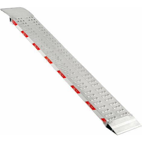 Rampa di carico antiscivolo in alluminio - 150 cm.