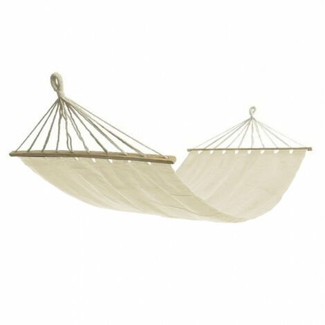 Barton Amaca In Cotone Extra Large 279x129 Cm – Beige, Per Esterno E Interno