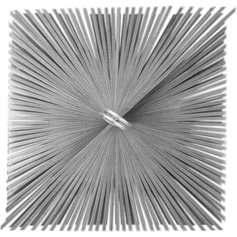 Scovolo Acciaio Per Pulizia Canna Fumaria - 20cm Quadrato - Foto 12