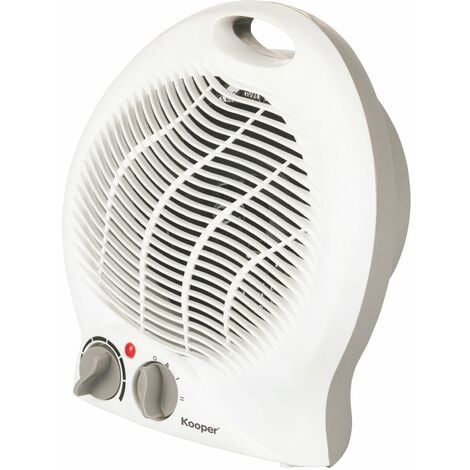 Termozeta Termoventilatore caldo bagno stufa elettrica oscillante portatile  compatto maniglia 2000W stufetta