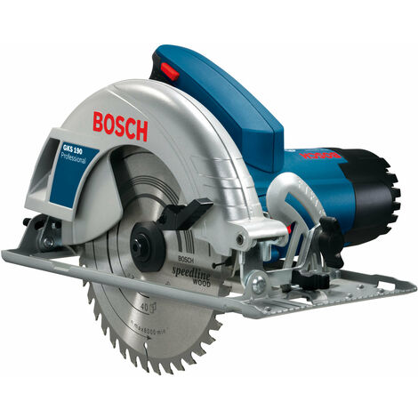Sega circolare a filo 1.400W lama 190mm BOSCH Professional GKS190 (1/5)