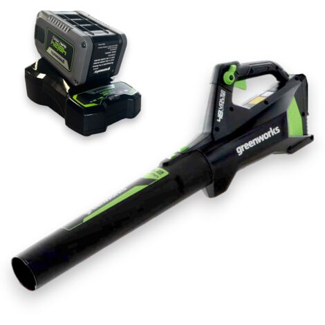 Soffiatore assiale a batteria 48V con kit batteria e caricatore GREENWORKS GD48ABK2