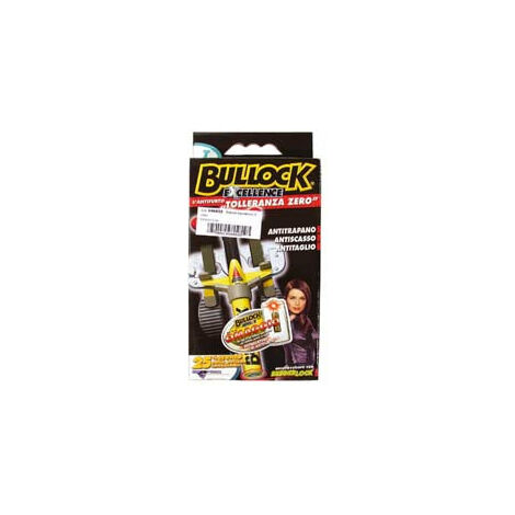 Bullock Excellence Antifurto Meccanico Auto - Blocca Pedale Per Cambio Manuale, Acciaio Carbonitrurato Super Resistente