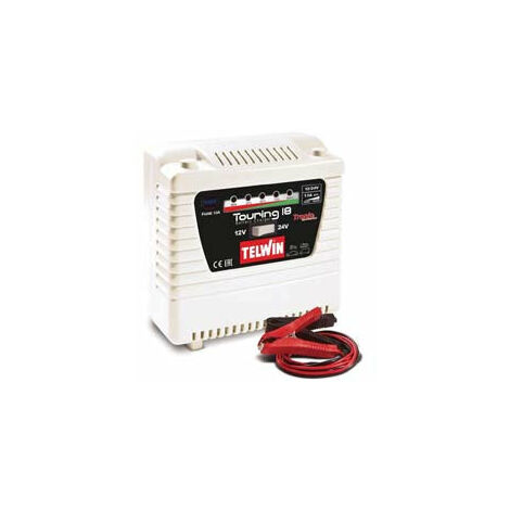 Telwin 807593 Caricabatterie Touring 18 WET GEL Pb-Ca AGM MF EFB 12/24 V