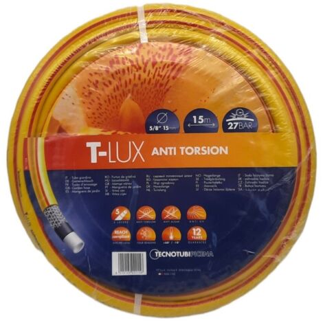 Tubo Magliato Trico Lux Anti Torsione - ø mm.15 (5/8") rot. mt.15 - press. max 27 bar (1/2)