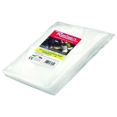 BUSTE GOFFRATE PER SOTTOVUOTO 12x20 REBER