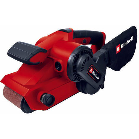 levigatrice a nastro 800W con aspirazione integrata e impugnatura ergonomica TC-BS8038 EINHELL (1/5)