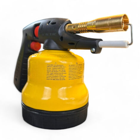 Saldatore cannello professionale portatile a gas butano con accensione piezo elettrico Laser3000