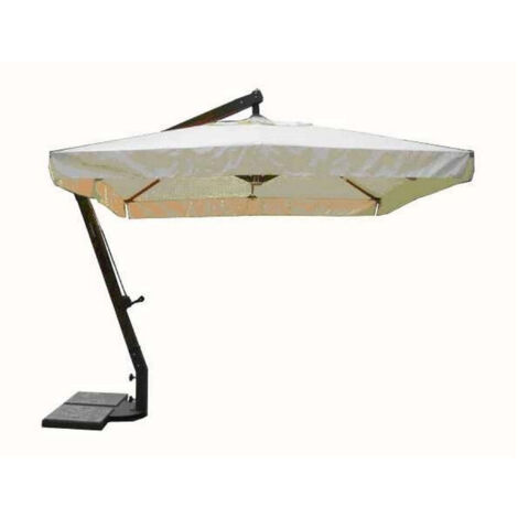 Ombrellone da giardino 3x4 mt con palo resistente in alluminio Lime - Black (1/5)