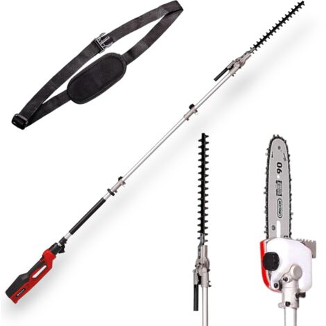 Multifunzione 900W 2in1 tagliasiepi e motosega elettrico con asta telescopica fino a 260 cm EINHELL GC-HC 90/2046 T